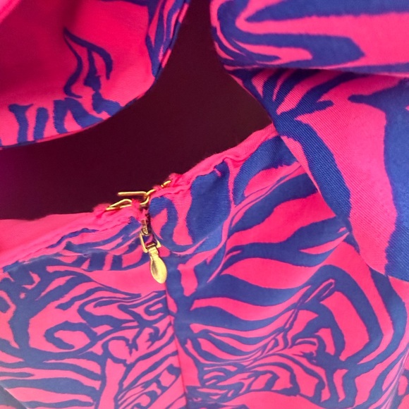 Lilly Pulitzer Bernadette Maxi in wild night fruit size 14 adjustable straps - Picture 6 of 11